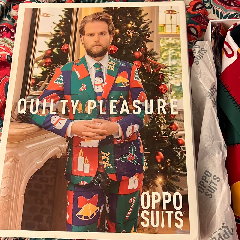 Opposuits Christmas themed full suit